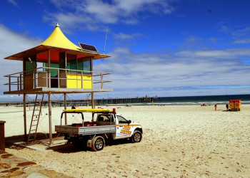 Пляж Гленелг, Аделаида, Австралия – фотографии Австралии