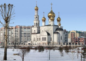 Церковь в Абакане, Хакасия – фотографии России