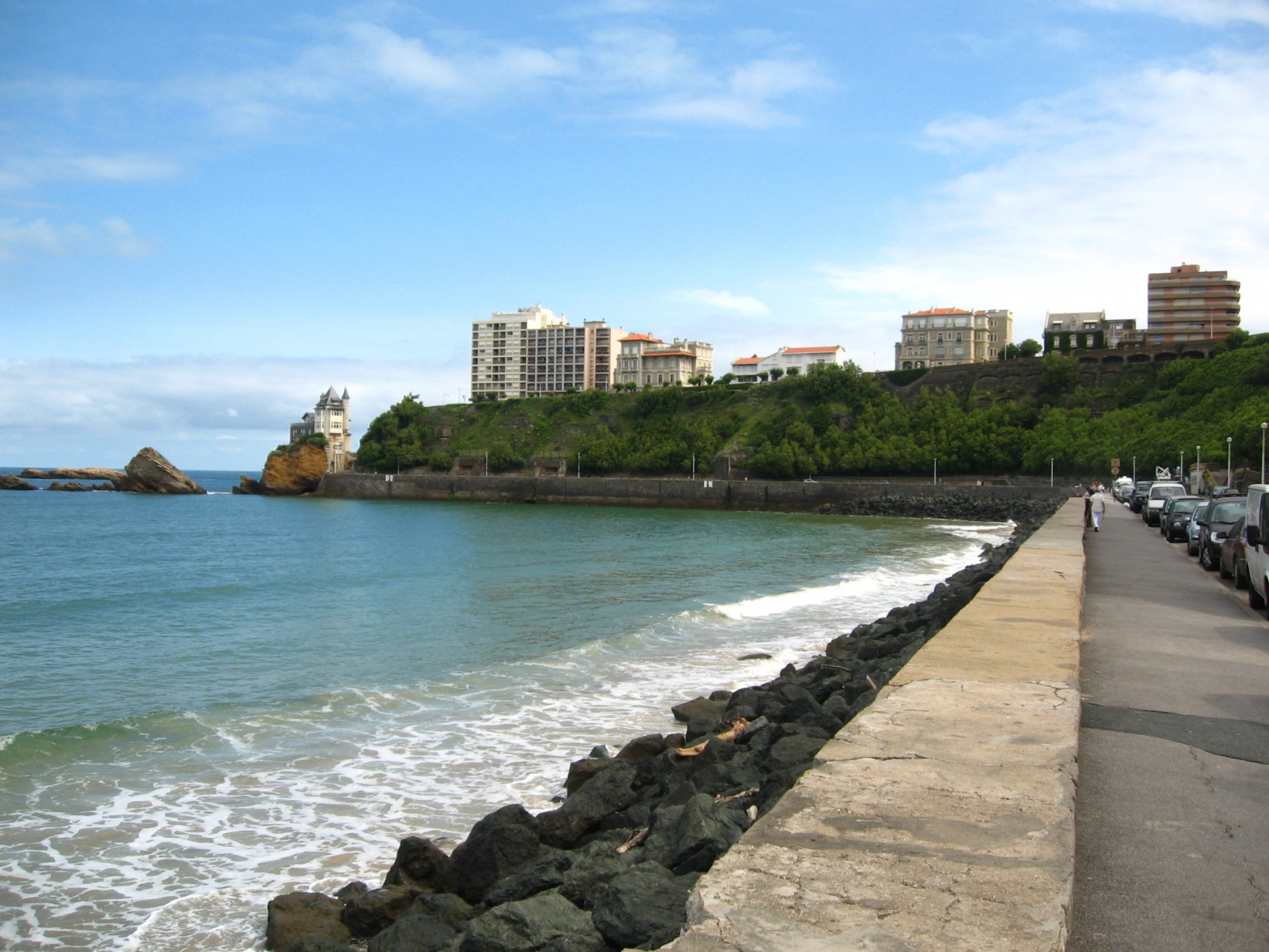 Набережная в Биаррице, Франция. Фото 8 – фотографии Франции