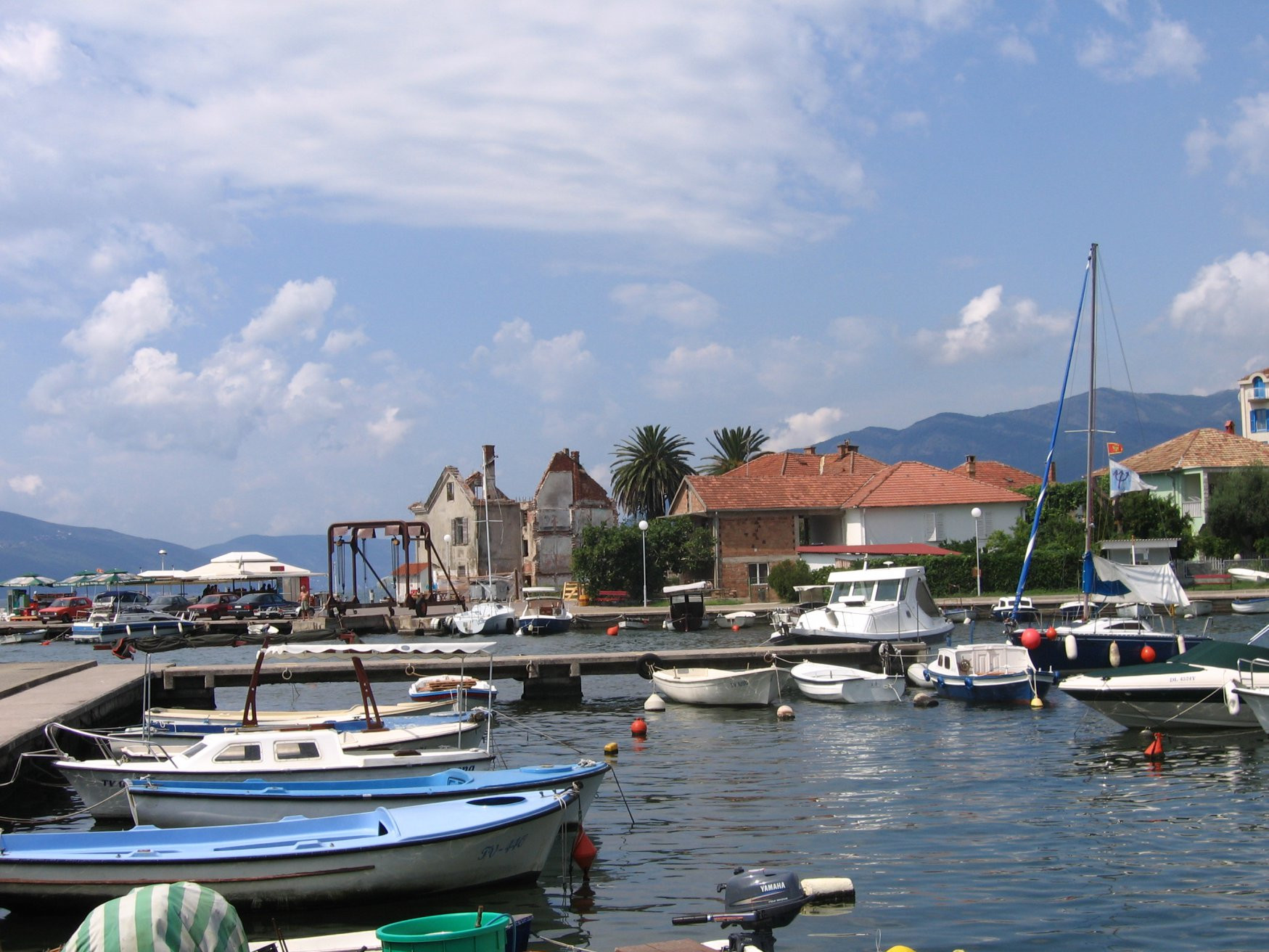 Причал в Тиват, Черногория. Фото 1 – фотографии Черногории