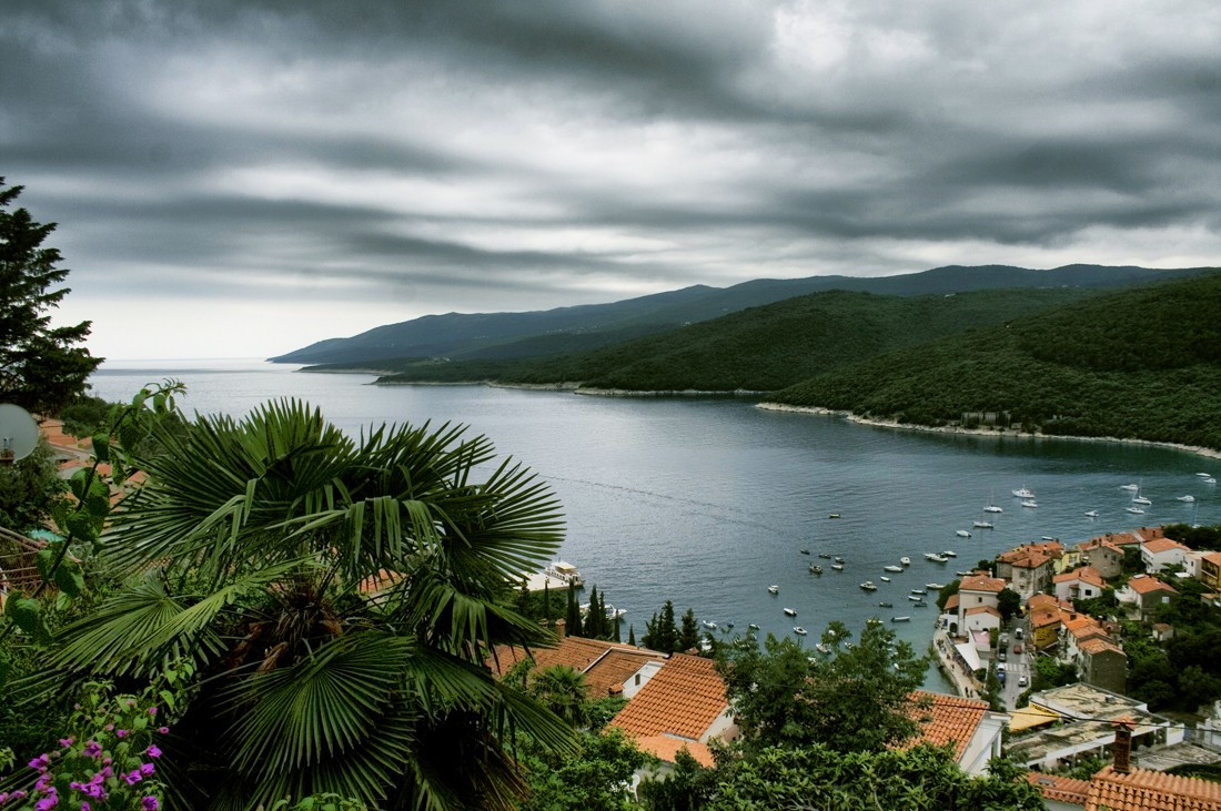 Панорамный вид в Рабац, Хорватия. Фото 3 – фотографии Хорватии