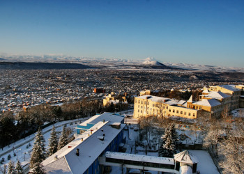 Зимой в Пятигорске – фотографии России