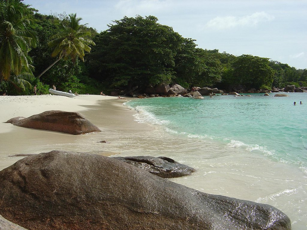 Пляж на острове Праслин, Сейшелы. Фото 13 – фотографии Сейшельских островов