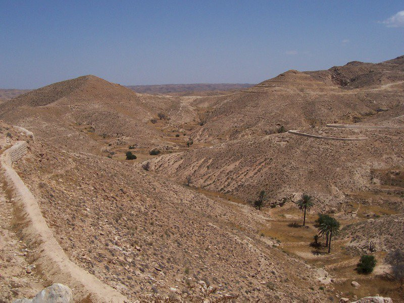 Горы в Тунисе – фотографии Туниса