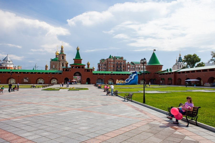 Царевококшайский кремль в Йошкар-Оле. Фото 6 – фотографии России