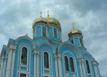 Храм в Задонске, Россия. Фото 9 – фотографии России