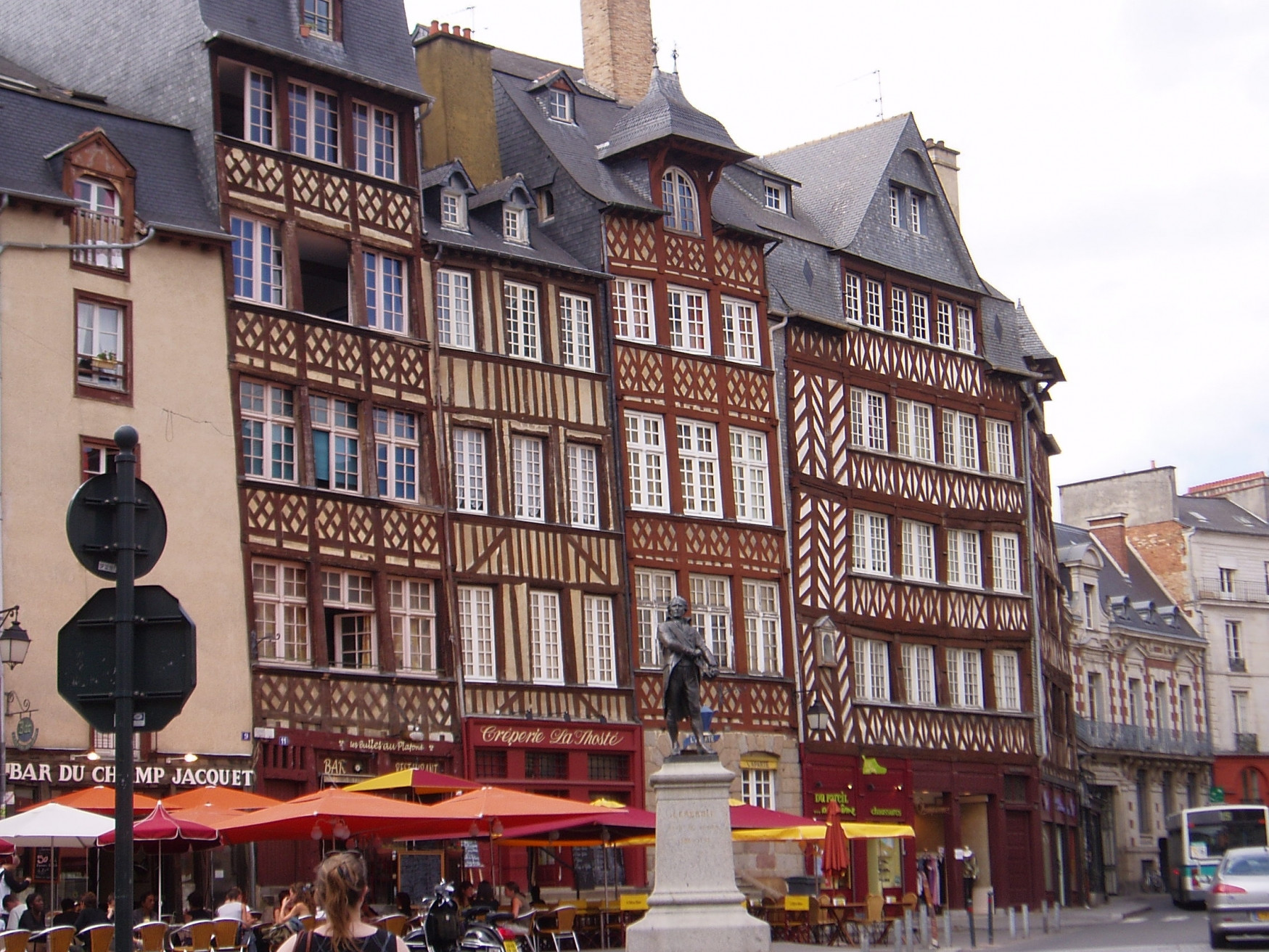 Дома в Ренне, Франция. Фото 3 – фотографии Франции