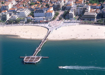 Панорамный вид в Аркашоне, Франция. Фото 2 – фотографии Франции