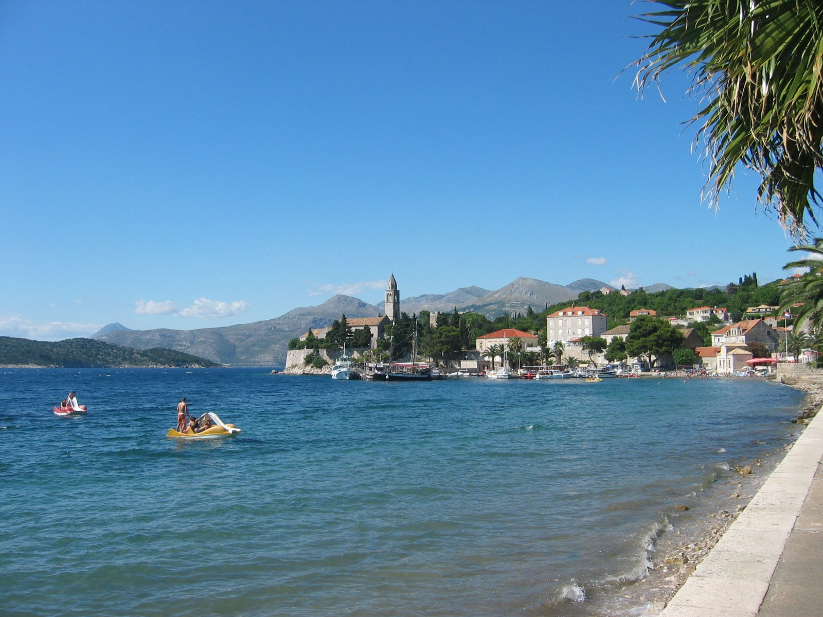 Море на острове Лопуд, Хорватия. Фото 13 – фотографии Хорватии