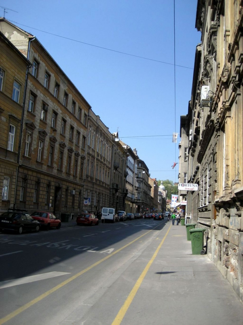 Улица в Загребе, Хорватия. Фото 43 – фотографии Хорватии