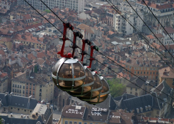 Канатная дорога в Гренобль, Франция. Фото 3 – фотографии Франции