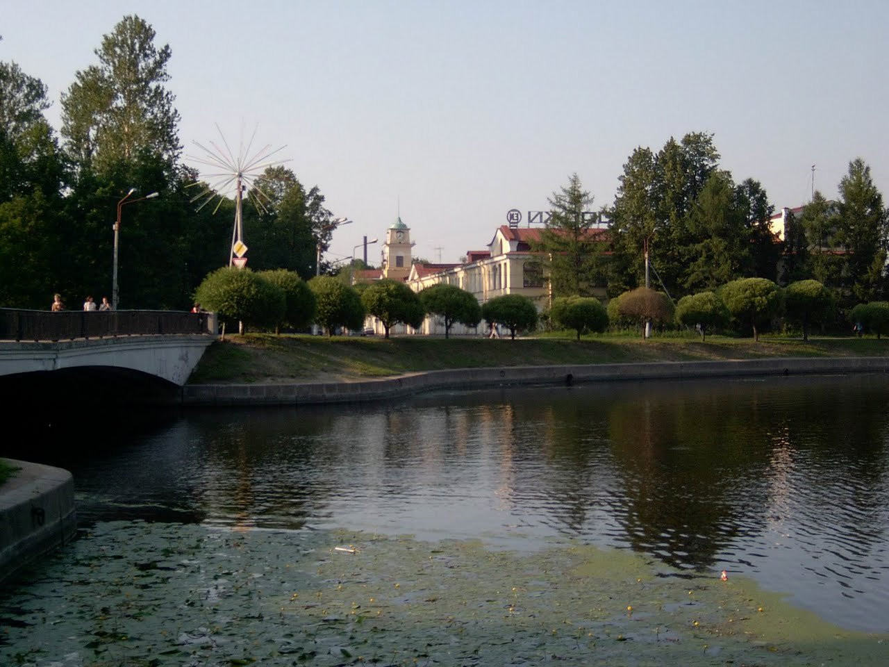 Набережная в Колпино, Россия. Фото 3 – фотографии России