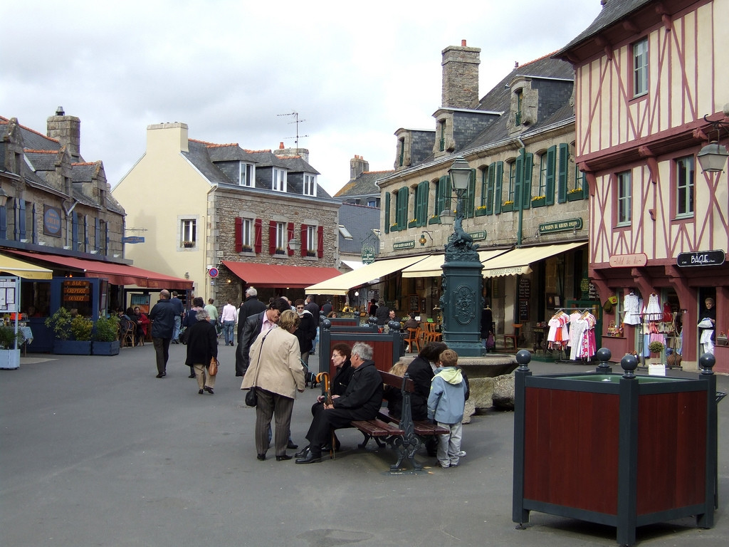 Магазин в Конкарно, Франция – фотографии Франции