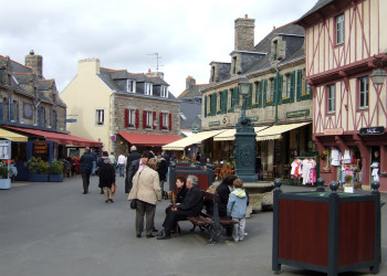 Магазин в Конкарно, Франция – фотографии Франции