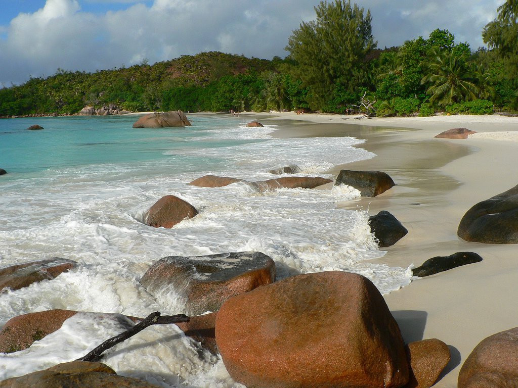 Пляж на острове Праслин, Сейшелы. Фото 16 – фотографии Сейшельских островов