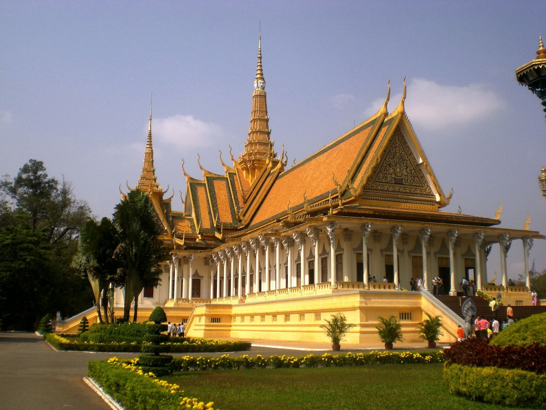 Королевский дворец в Пномпене – фотографии Камбоджи