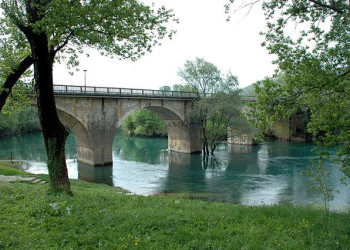 Река в Даниловграде, Черногория – фотографии Черногории