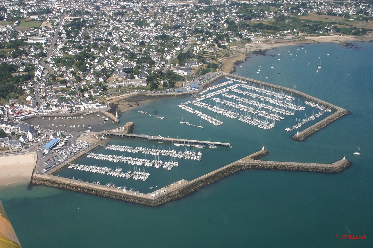 Панорамный вид в Кибероне, Франция. Фото 2 – фотографии Франции