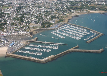 Панорамный вид в Кибероне, Франция. Фото 2 – фотографии Франции