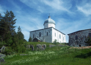 Крестовоздвиженский собор на острове Кий, Россия. Фото 4 – фотографии России