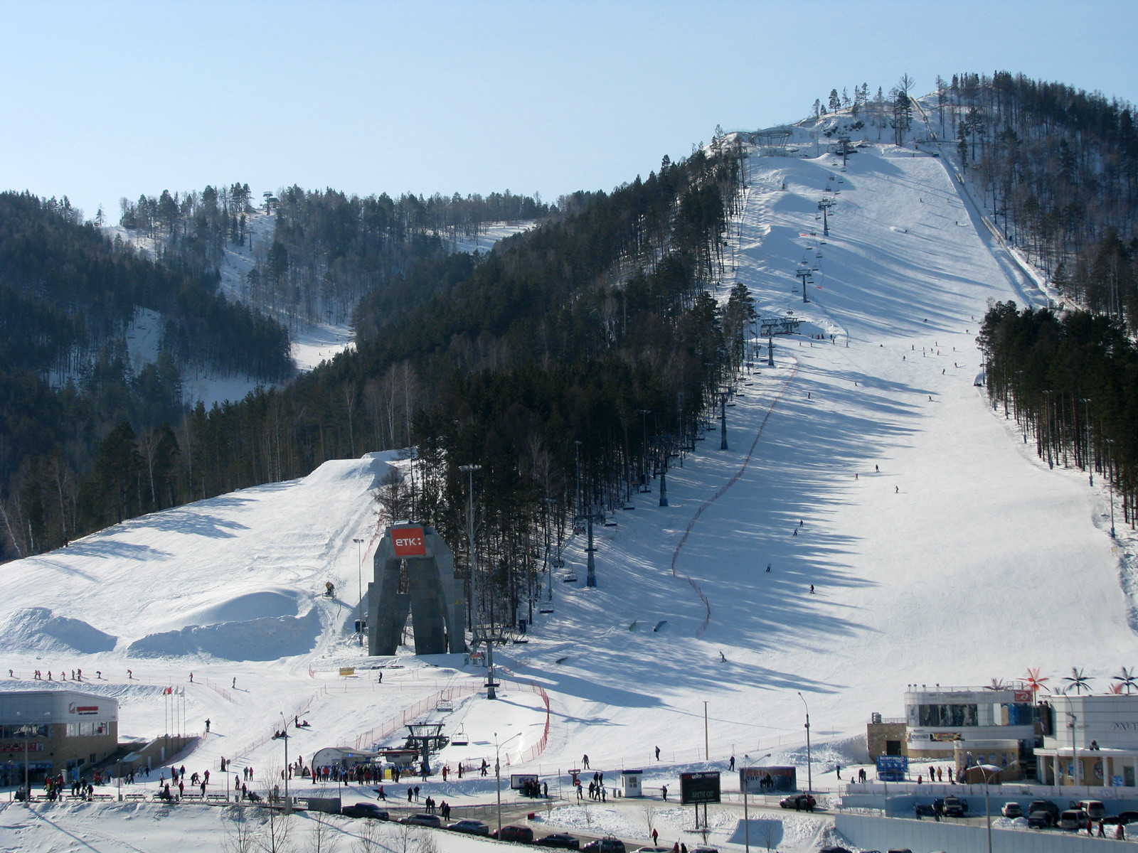 Фан-парк «Бобровый лог», Красноярск. Фото 1 – фотографии России