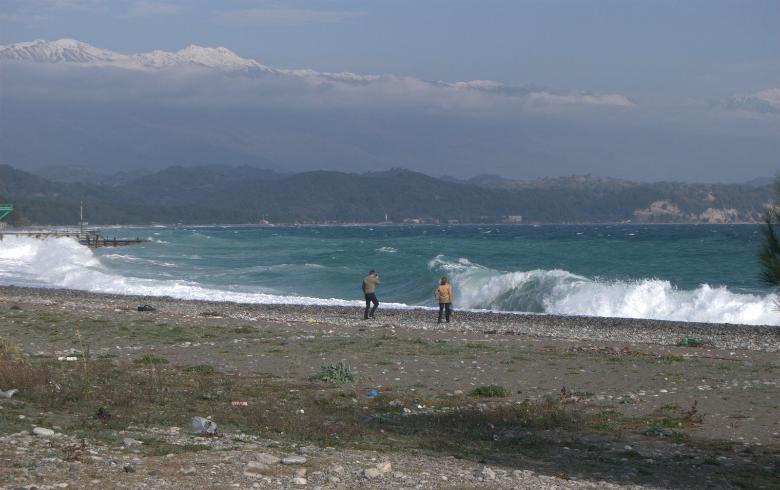 Море в Пицунда, Абхазия. Фото 1 – фотографии Абхазии