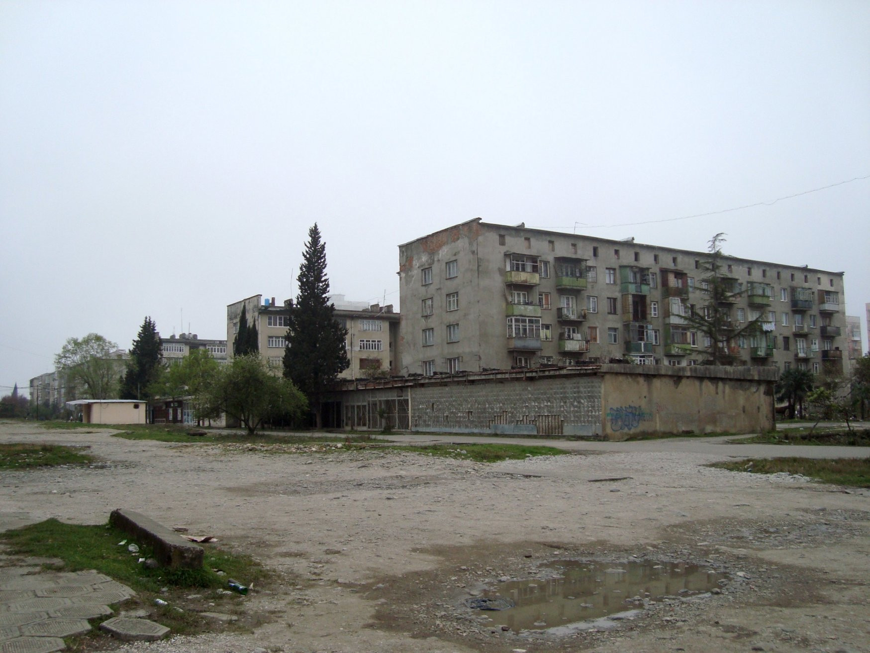 Улица в Гагра, Абхазия. Фото 4 – фотографии Абхазии