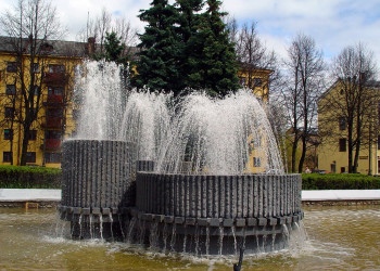 Фонтан в Великие Луки, Россия. Фото 5 – фотографии России