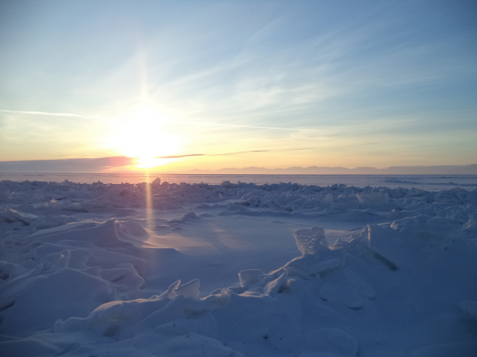 Зимняя природа Северобайкальска, Бурятия – фотографии России