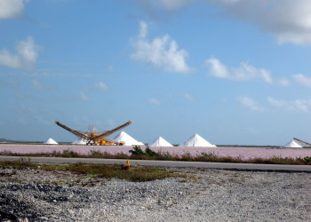 Добыча соли – фотографии Карибских Нидерландов
