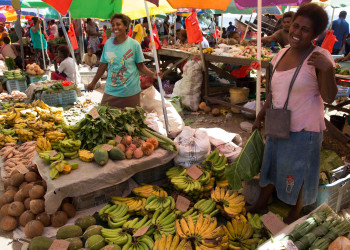Kukum market в Хониаре – фотографии Соломоновых Островов