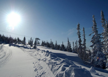 Горнолыжный курорт в Шерегеш, Россия – фотографии России