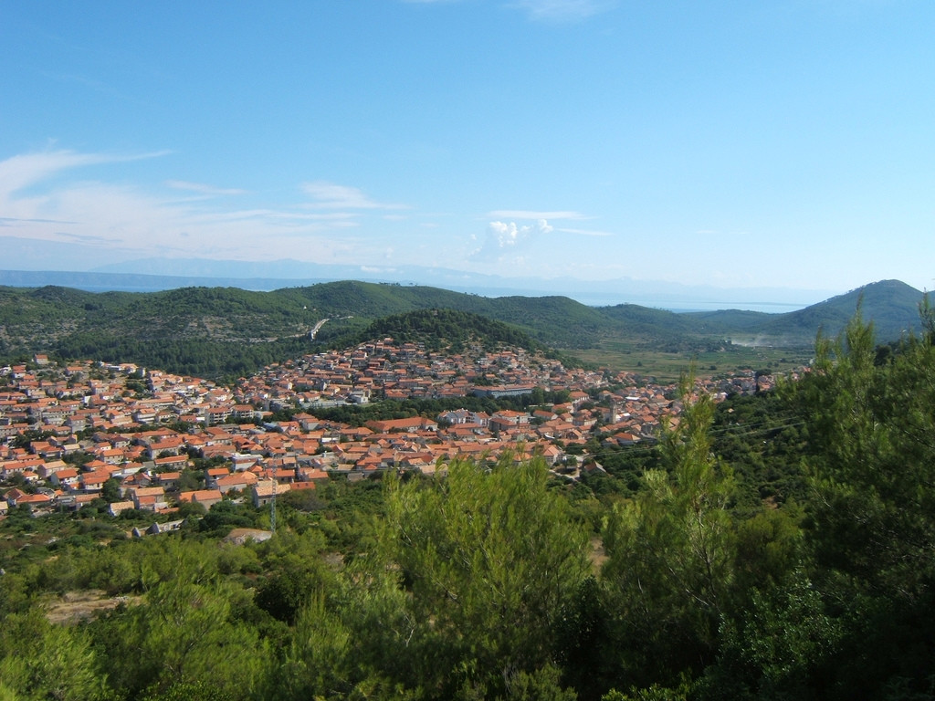 Панорамный вид в Блато, Хорватия. Фото 10 – фотографии Хорватии