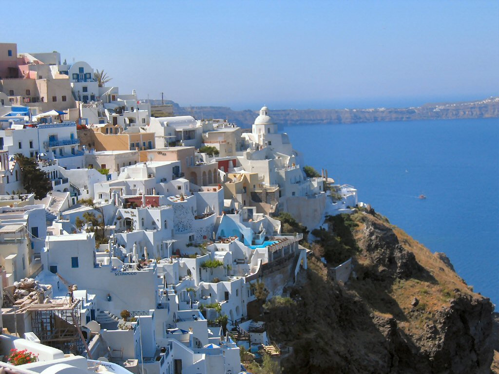 Санторини остров, Южные Эгейские острова, Греция, фото № 66952 – фотографии Греции