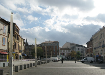 Улица в Тулузе, Франция. Фото 18 – фотографии Франции