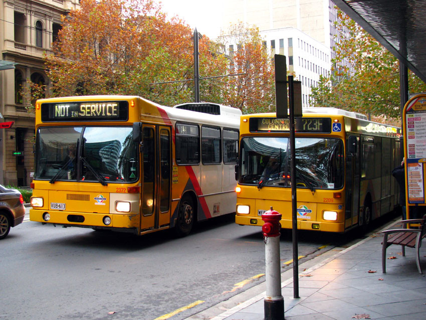 Городские автобусы, Аделаида – фотографии Австралии