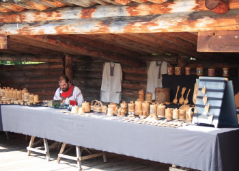 Сувениры в Тальцах, Россия – фотографии России