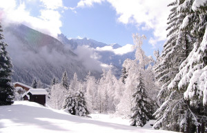 Пейзаж в Аржентьере, Франция. Фото 2 – фотографии Франции