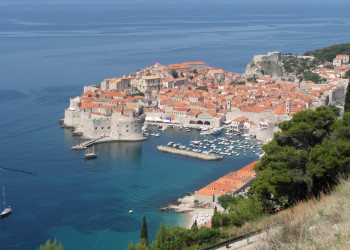 Пляж Бане (Banje Beach) в Дубровнике, Хорватия. Фото 4 – фотографии Хорватии