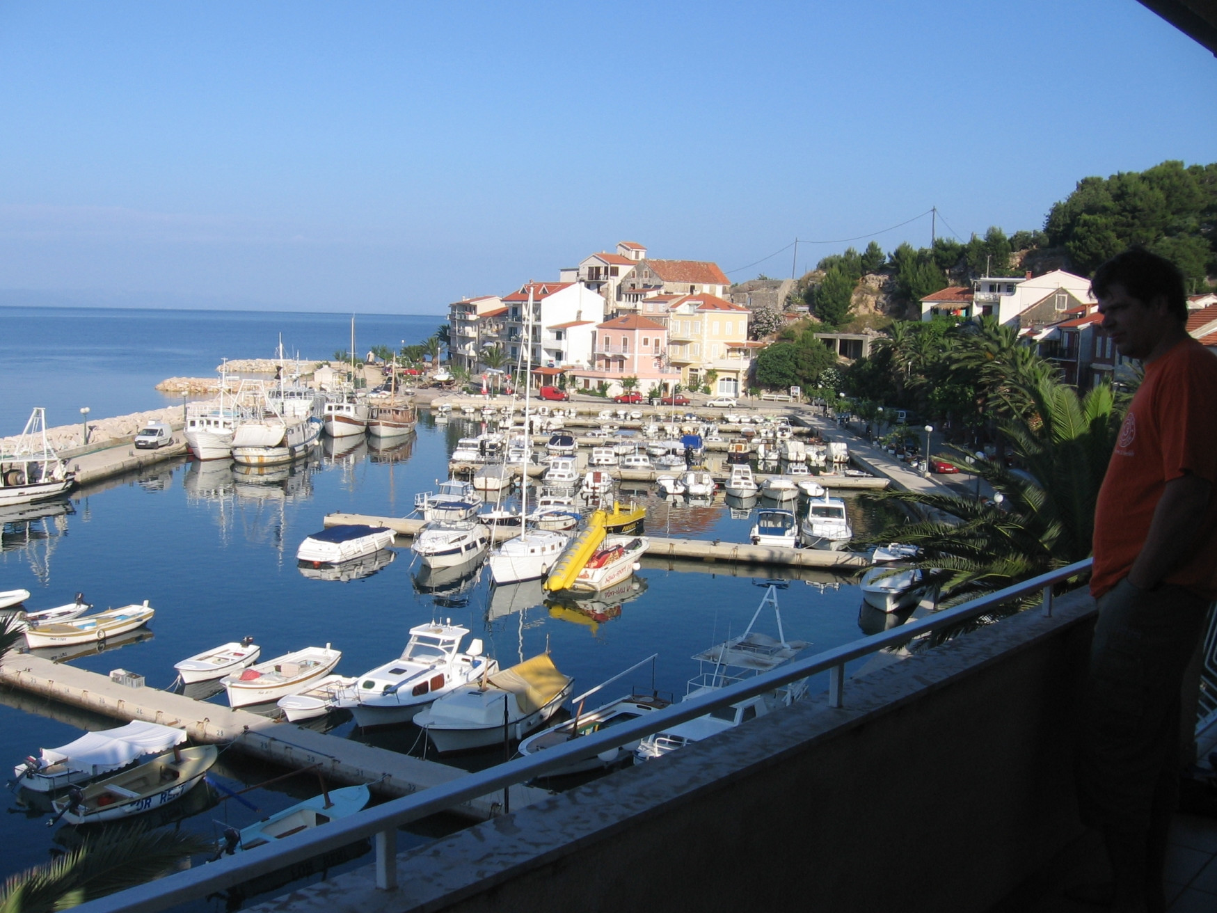 Лодочная станция в Подгора, Хорватия – фотографии Хорватии