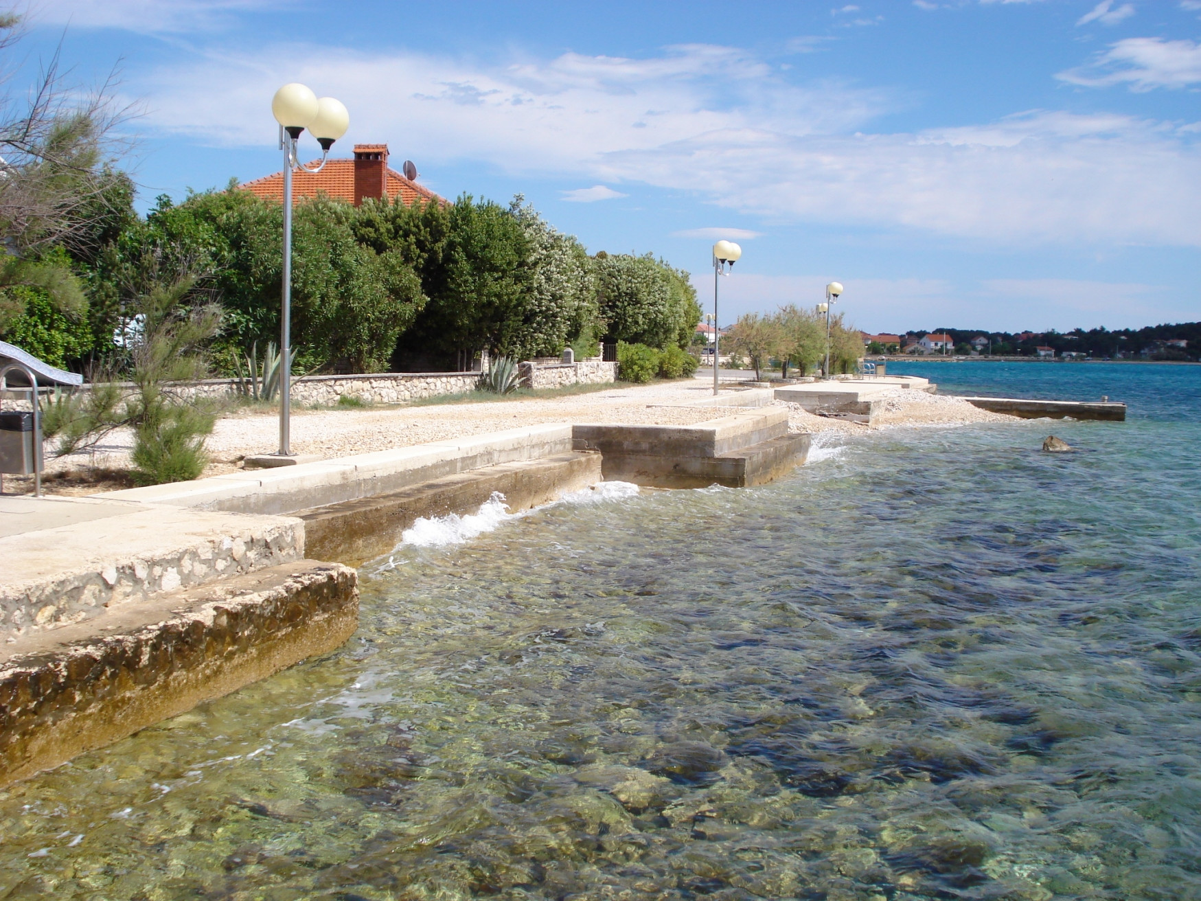 Набережная в Петрчане, Хорватия. Фото 4 – фотографии Хорватии