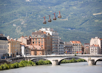 Мост в Гренобль, Франция. Фото 1 – фотографии Франции