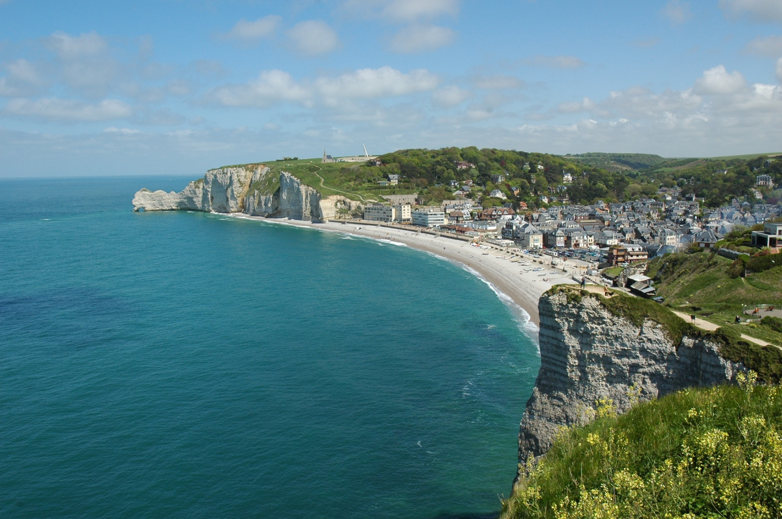 Побережье Этреты – фотографии Франции