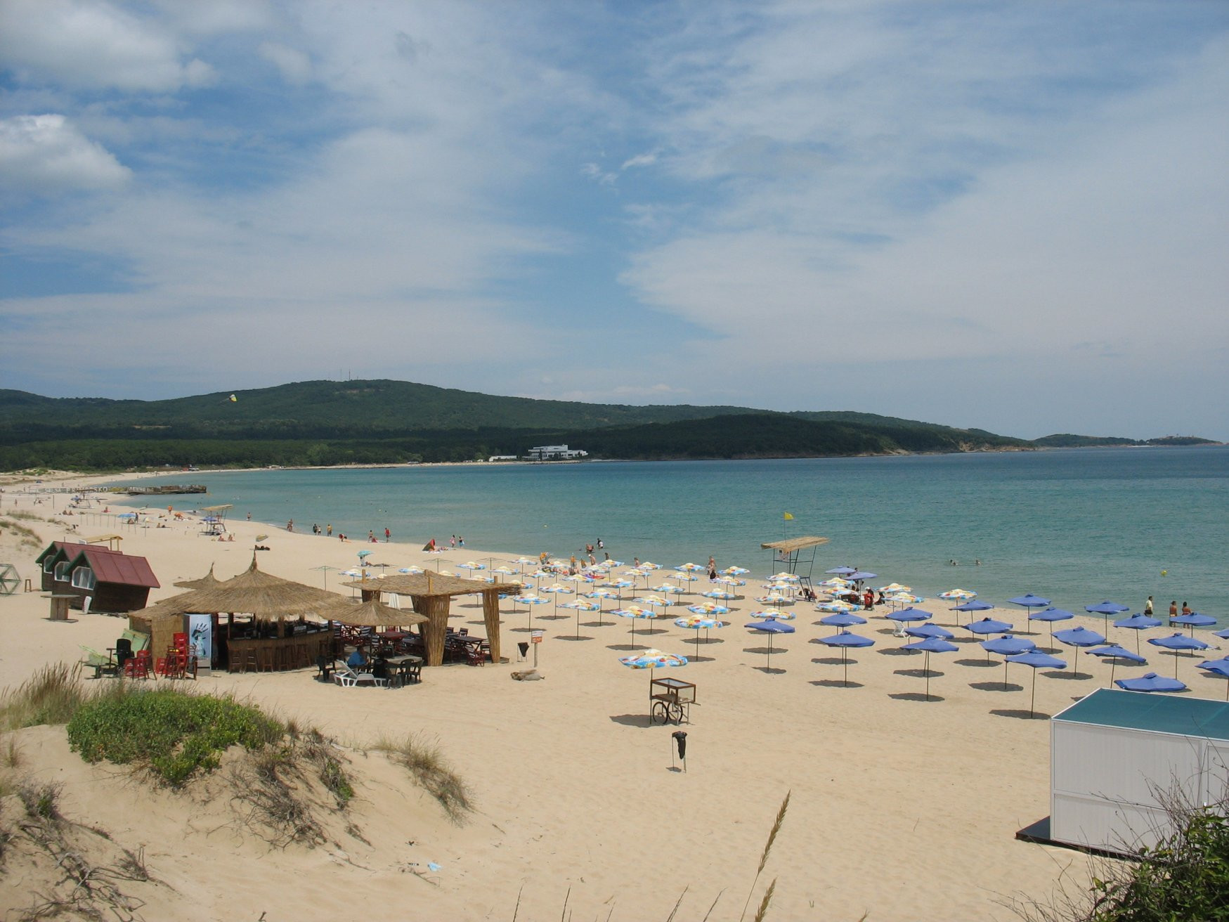 Пляж в Приморско, Болгария. Фото 2 – фотографии Болгарии