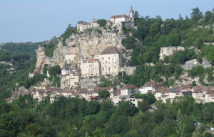 Дома в Рокамадуре, Франция – фотографии Франции