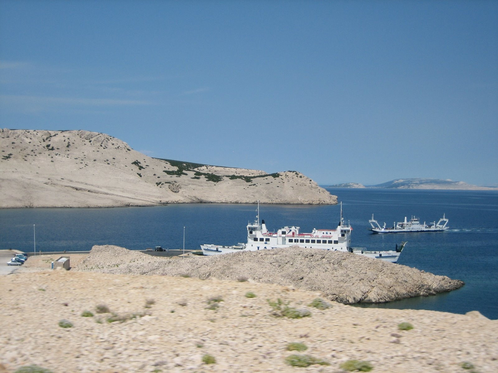 Корабли на острове Паг, Хорватия – фотографии Хорватии