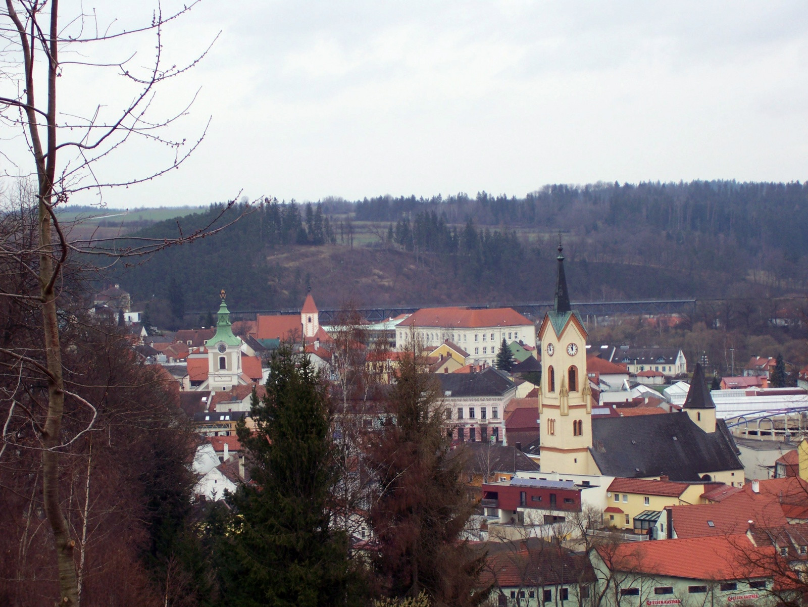 Цветль (Zwettl) – небольшой городок на севере Австрии – фотографии Австрии