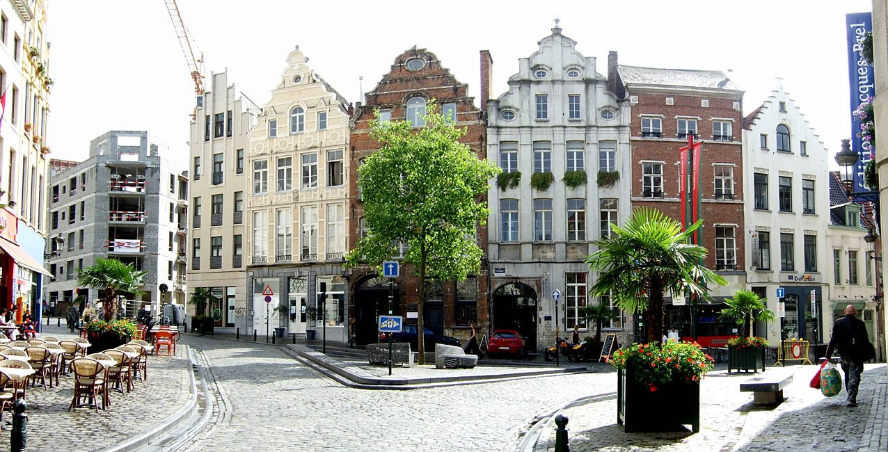 Улица в Брюсселе, Бельгия. Фото 7 – фотографии Бельгии