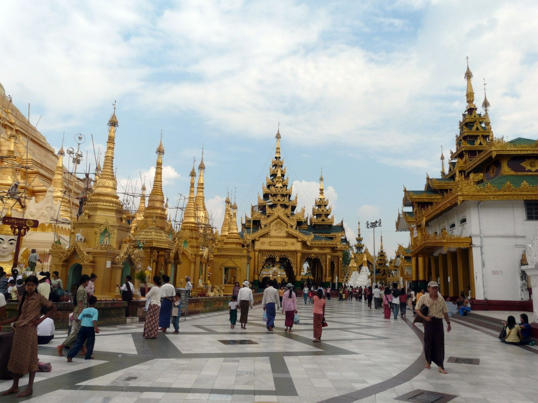 Пагода Шведагон (Shwedagon Pagoda) – фотографии Мьянмы