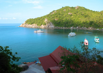 Яхты и катера на острове Тао, Тайланд – фотографии Таиланда